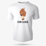 GYM LOVER Graphic Printed T-Shirt