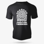Positive Thinking Graphic Printed T-Shirt