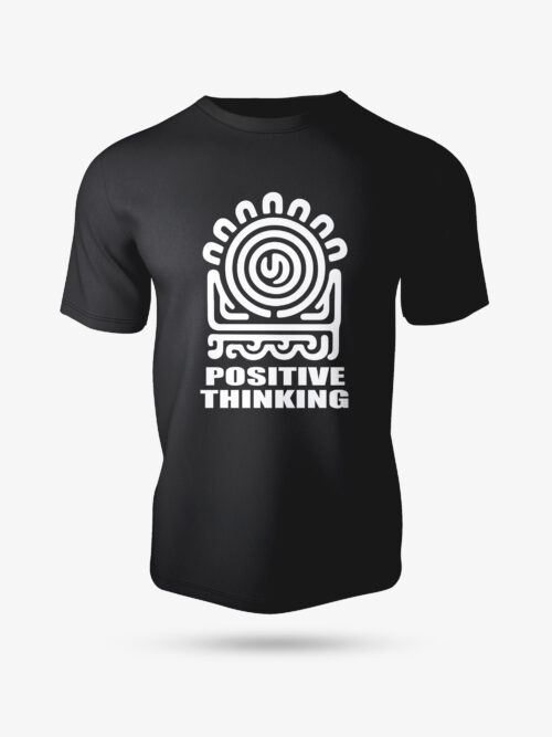 Positive Thinking Graphic Printed T-Shirt
