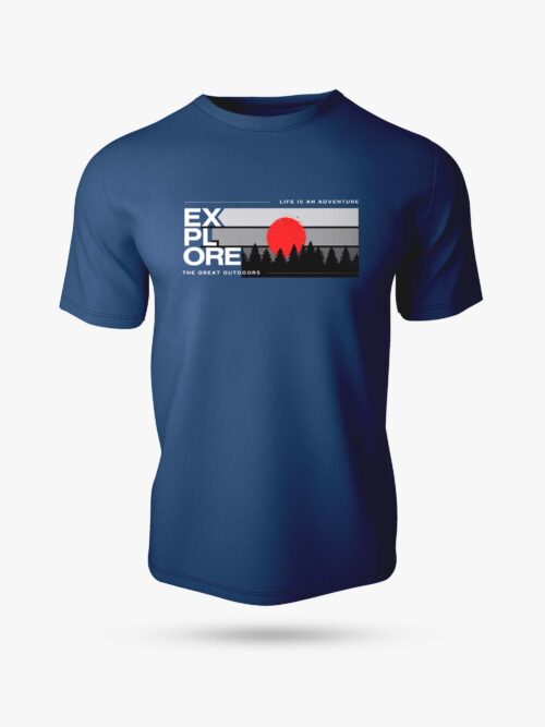 Explore Graphic Printed T-Shirt