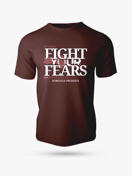 Fight UR Fears Graphic Printed T-Shirt
