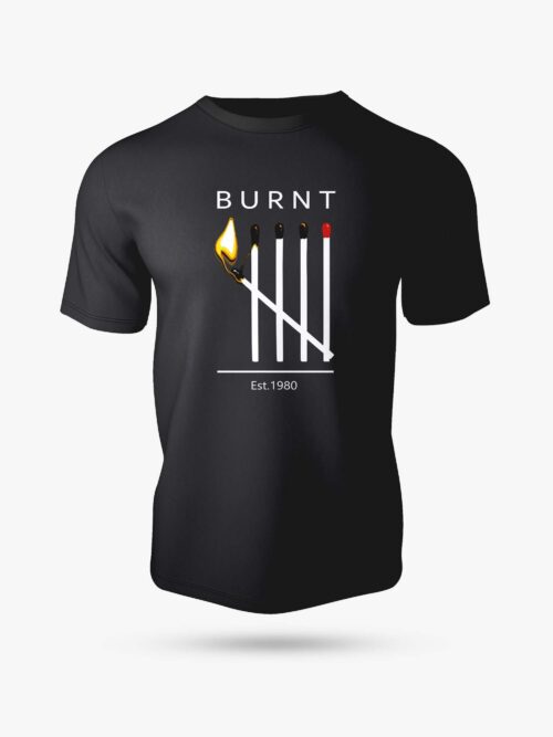 Burnt Graphic Printed T-Shirt
