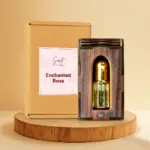 Enchanted Rose Roll-On Attar (Premium Wooden Box, 6ml)