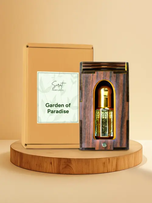 Garden of Paradise Roll-On Attar (Premium Wooden Box, 6ml)